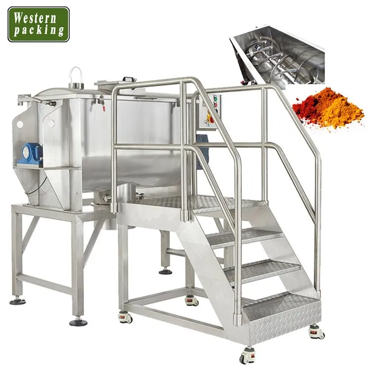 Blandemaskin for vaskemiddelpulver