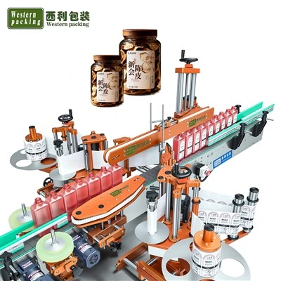 Automatisk merkemaskin for flasker